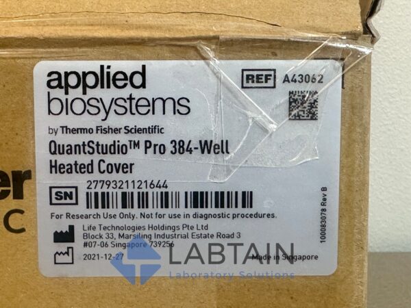 Thermo / Applied Biosystems QuantStudio Pro 384-Well Heated Cover | A43062 - Image 2