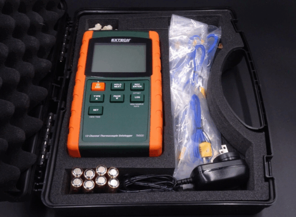 EXTECH 12-Channel Thermocouple Datalogger TM500 - Image 2