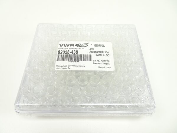 VWR 4mL Autosampler Vial 82028-438 (100/pcs)