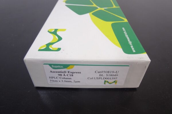 Supelco Ascentis Express 90 A C18 | HPLC Columm | 10cm x 3.0mm | 2um | 50819-U - Image 2