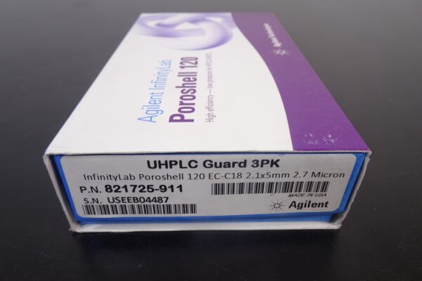 Agilent Poroshell 120 UHPLC Guard Column 120 | EC-C18 | 2.1x5mm 2.7um | 3PK - Image 2