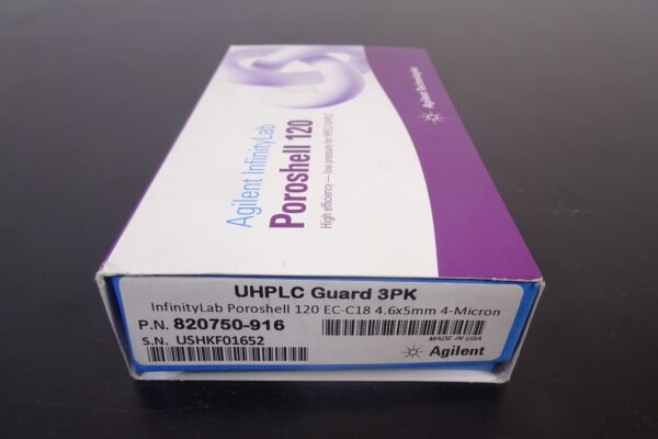 Agilent Poroshell 120 UHPLC Guard 120 EC-C18 4.6x5mm 4-Micron | 820750-916 | 3PK - Image 2