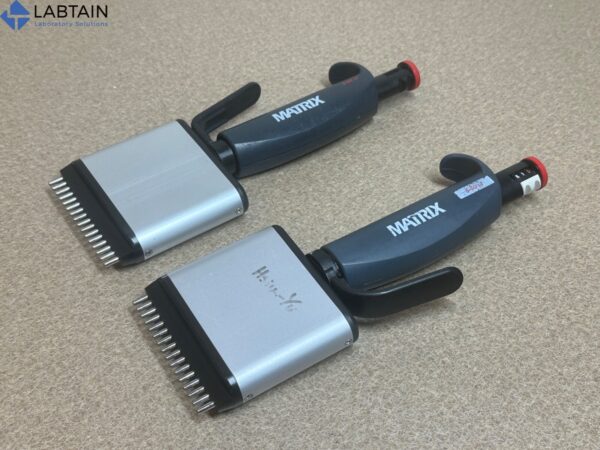 2x] Matrix/CappAero 5-50uL 16-Channel Pipette | Multi-Channel