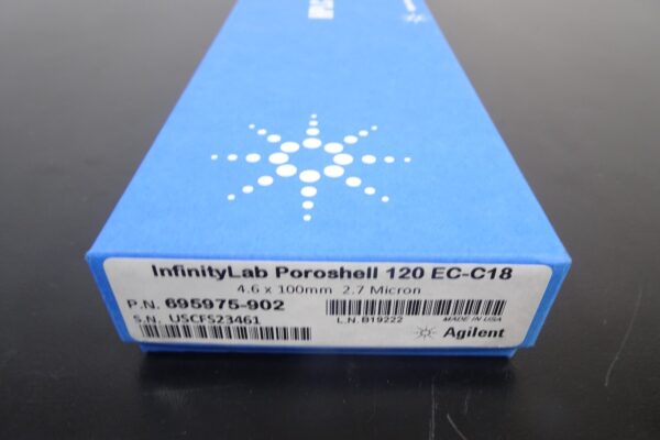 Agilent 120 EC-C18 InfinityLab Poroshell | 4.6 x 100mm | 2.7um  | HPLC Column - Image 4
