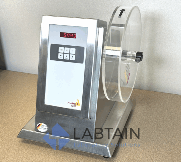 Pharma Test PTF10E Single-Drum Friability Test Instrument