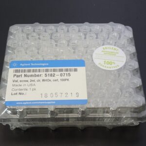 Agilent Technologies 5182-0715 2ml Glass Vials Screw