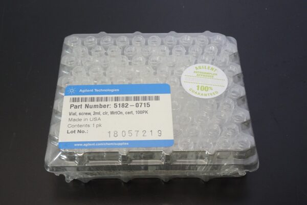 Agilent Technologies 5182-0715 2ml Glass Vials Screw