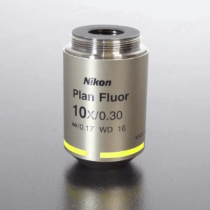 Nikon Fluor | 10x/0.30 Microscope Objective