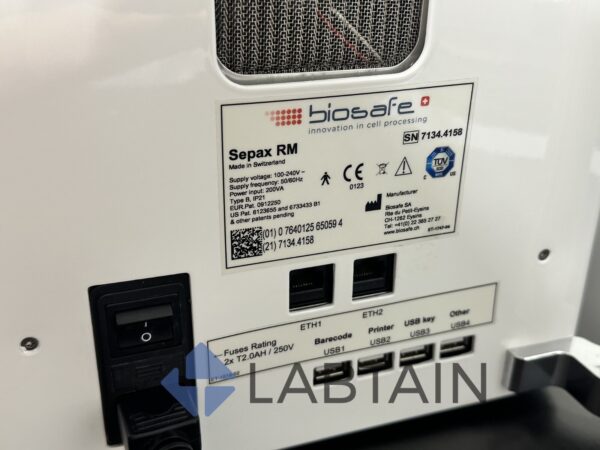 BioSafe Sepax RM Cell Separation System - Image 7