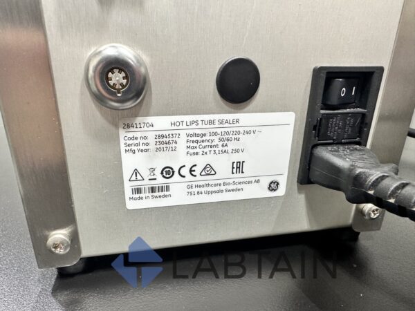 GE Healthcare Wave Biotech Hot Lips Tube Sealer 28945372 - Video - Image 4