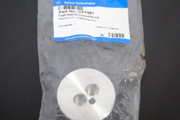 Agilent Flush Head for Connecting Unit CP7987 - Image 2