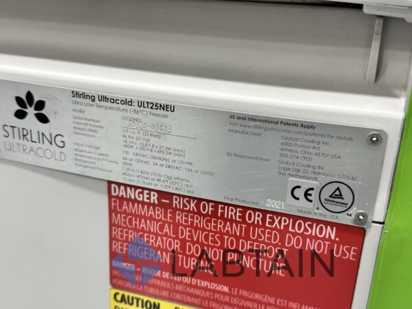 Stirling Ultracold ULT25NEU Portable Ultra Low -86º Temp Freezer - w/Warranty - Image 4