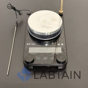 IKA PLATE S001 Digital Heating Magnetic Stirrer w/ Temp Probe