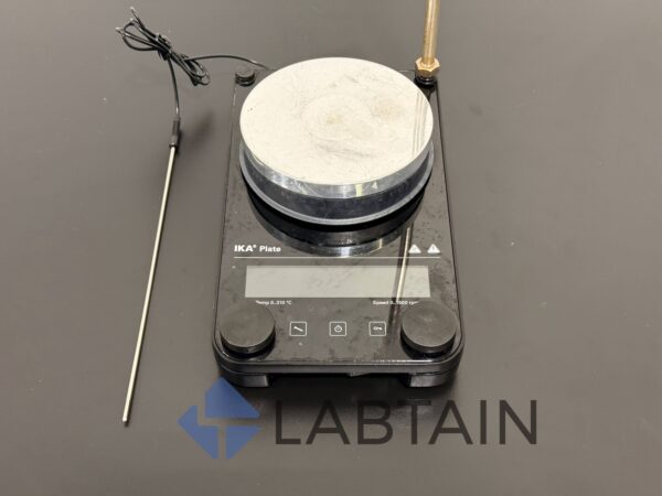 IKA PLATE S001 Digital Heating Magnetic Stirrer w/ Temp Probe