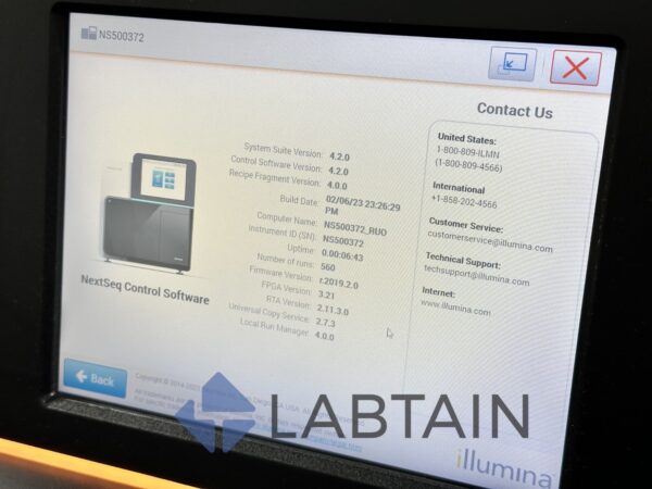 Illumina Nextseq 500 DNA Sequencer Whole Genome Sequencing System WGS Solution - Image 5